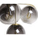 Kamara LED 24.75 inch Brass Chandelier Ceiling Light